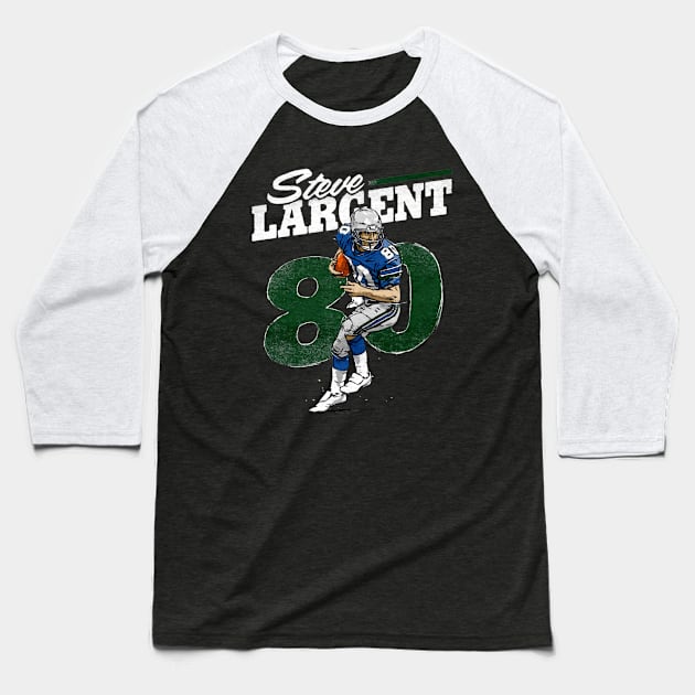 Steve Largent Seattle Retro Baseball T-Shirt by MASTER_SHAOLIN